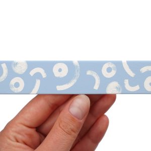 Taśma BioThane z nadrukiem - Wzór Joy Błękit