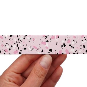 Printed BioThane tape – Lastrico Pink pattern